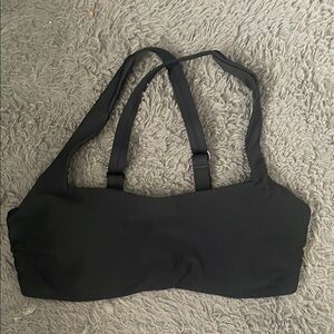 Athleta Black Bikini Top, 32B/C
